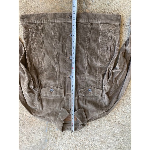 Vintage Y2K Brown Corduroy Trucker Jacket - Picture 5 of 8